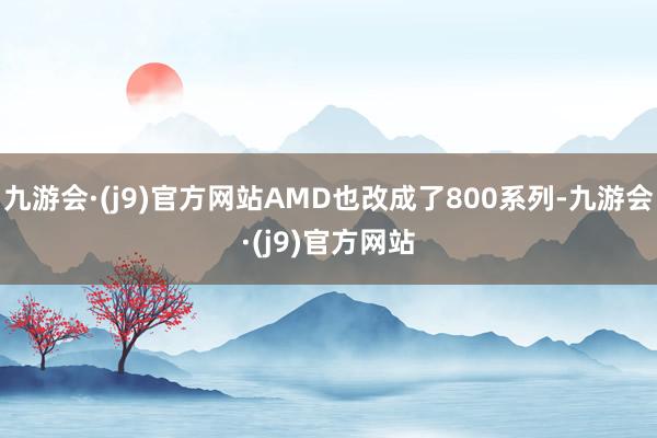 九游会·(j9)官方网站AMD也改成了800系列-九游会·(j9)官方网站